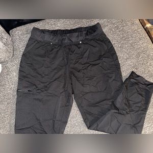 Black Jogger Scrub Pants